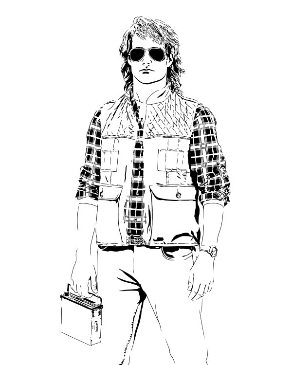 MacGruber Art Print | American Hero Decor | Will Forte | Minimalist Pop Culture Wall Art